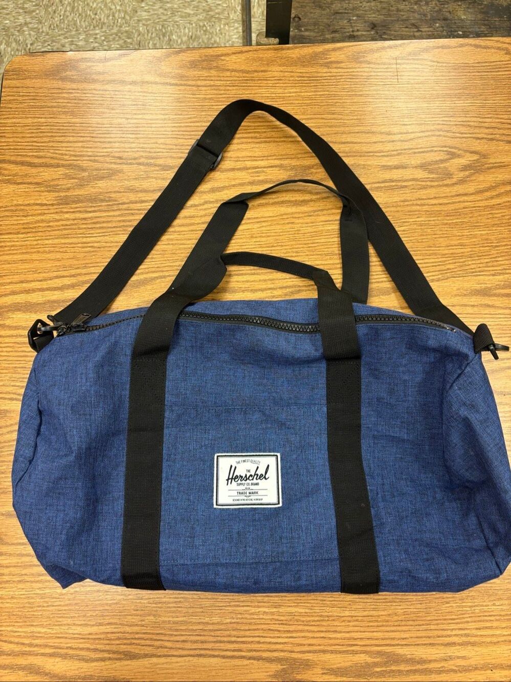 Herschel barrel style gym/duffel bag